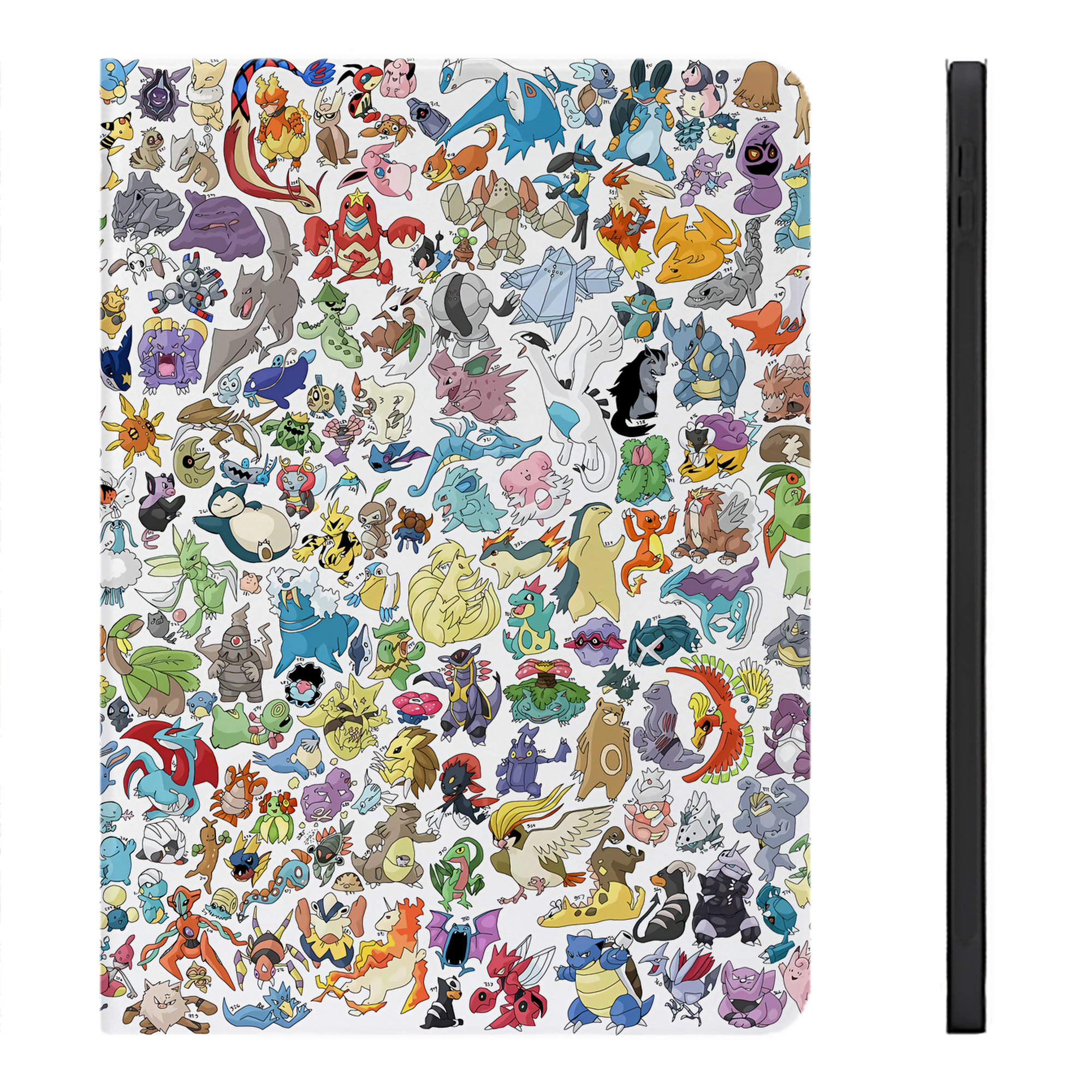 （画像用） ポケットモンスター Pokémon IPadケース ペンホルダー付き ブックスタイルデザイン